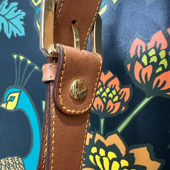 Alviero Martini 1ª Classe Geo Classic Hobo Shoulder Bag - Picture 6 of 13